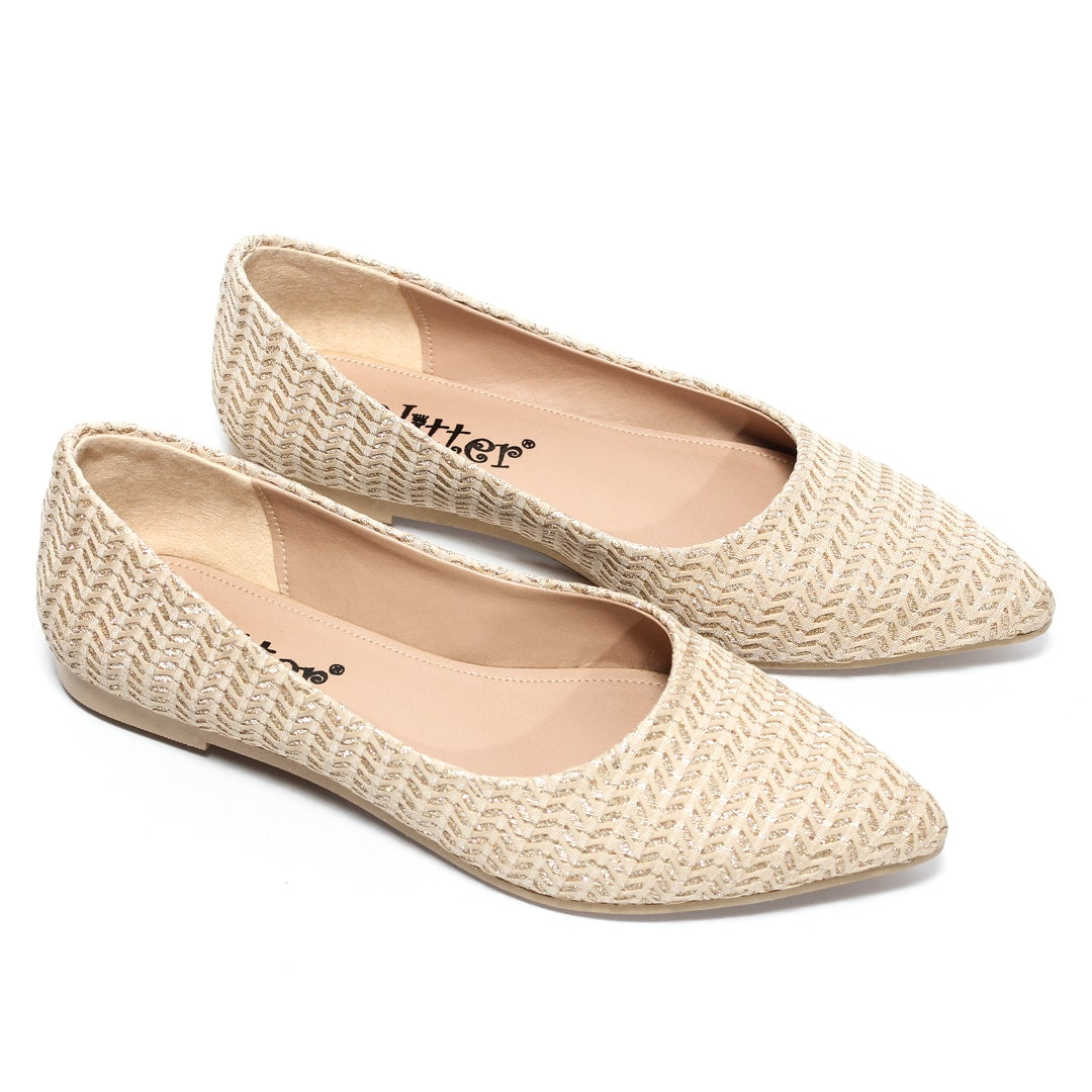 GSH371823 Glitter Women Ballerina