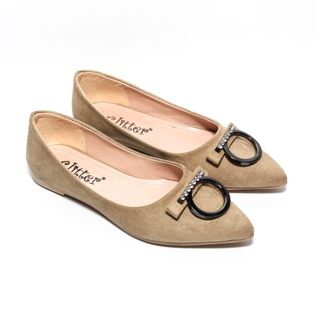 GSH371851 Glitter Women Ballerina