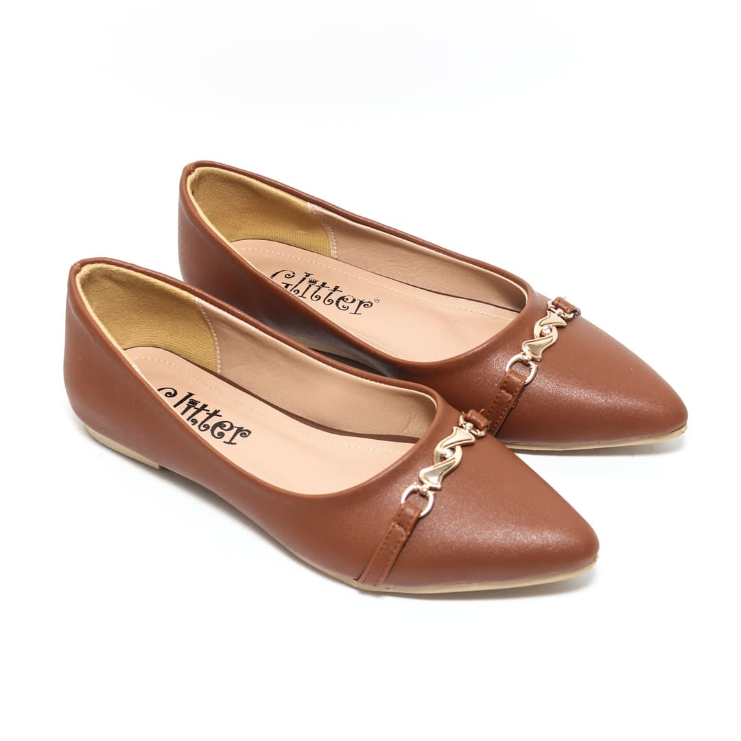 GSH371862 Glitter Women Ballerina