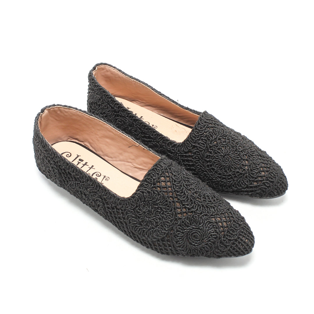 GSH372078 Glitter Women Ballerina