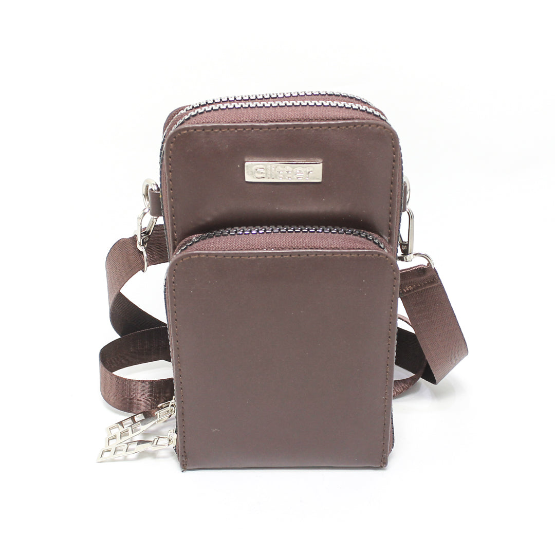 GBA005135 Glitter Women Bag with Cross Hand