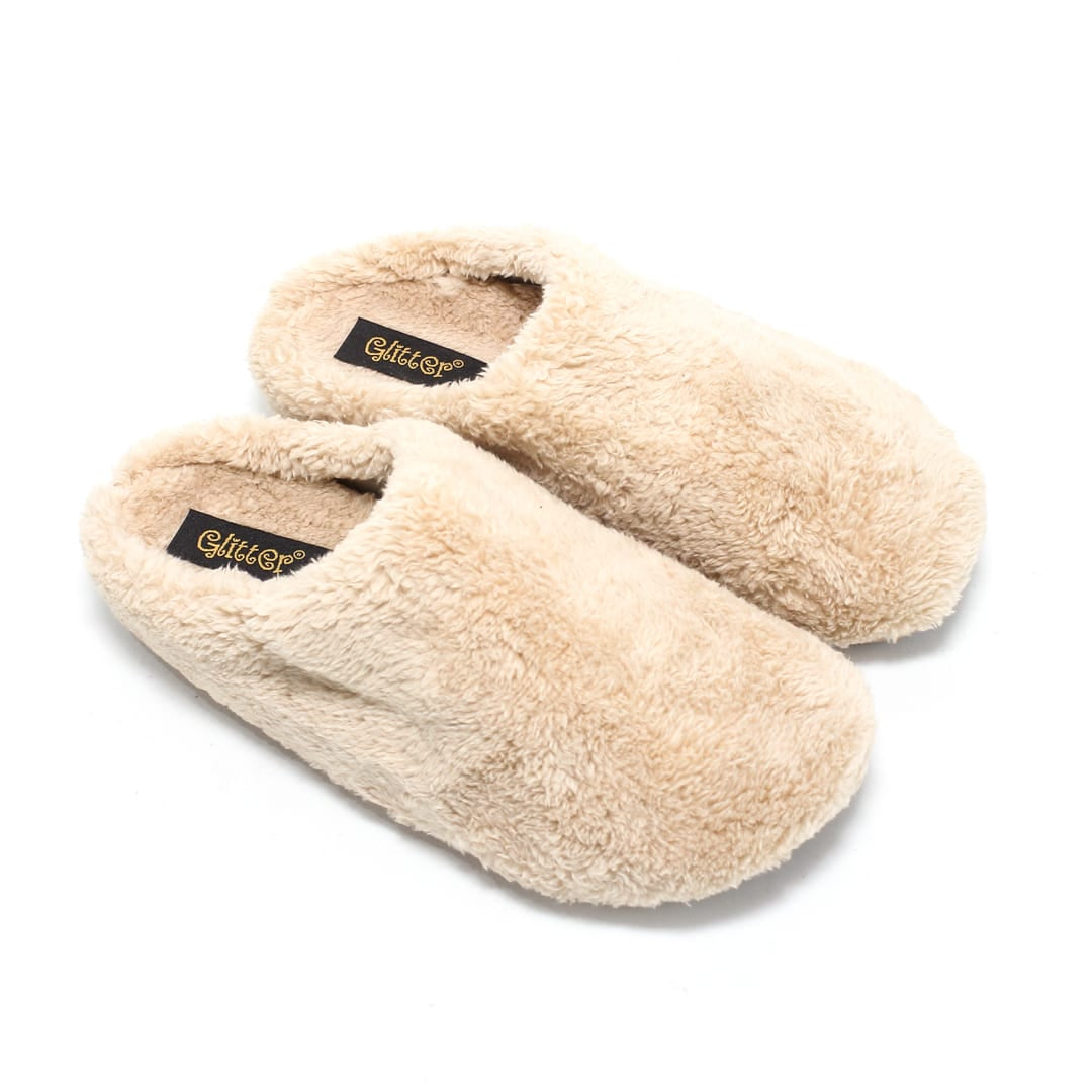 GSL370813 Glitter Women Fur Slippers