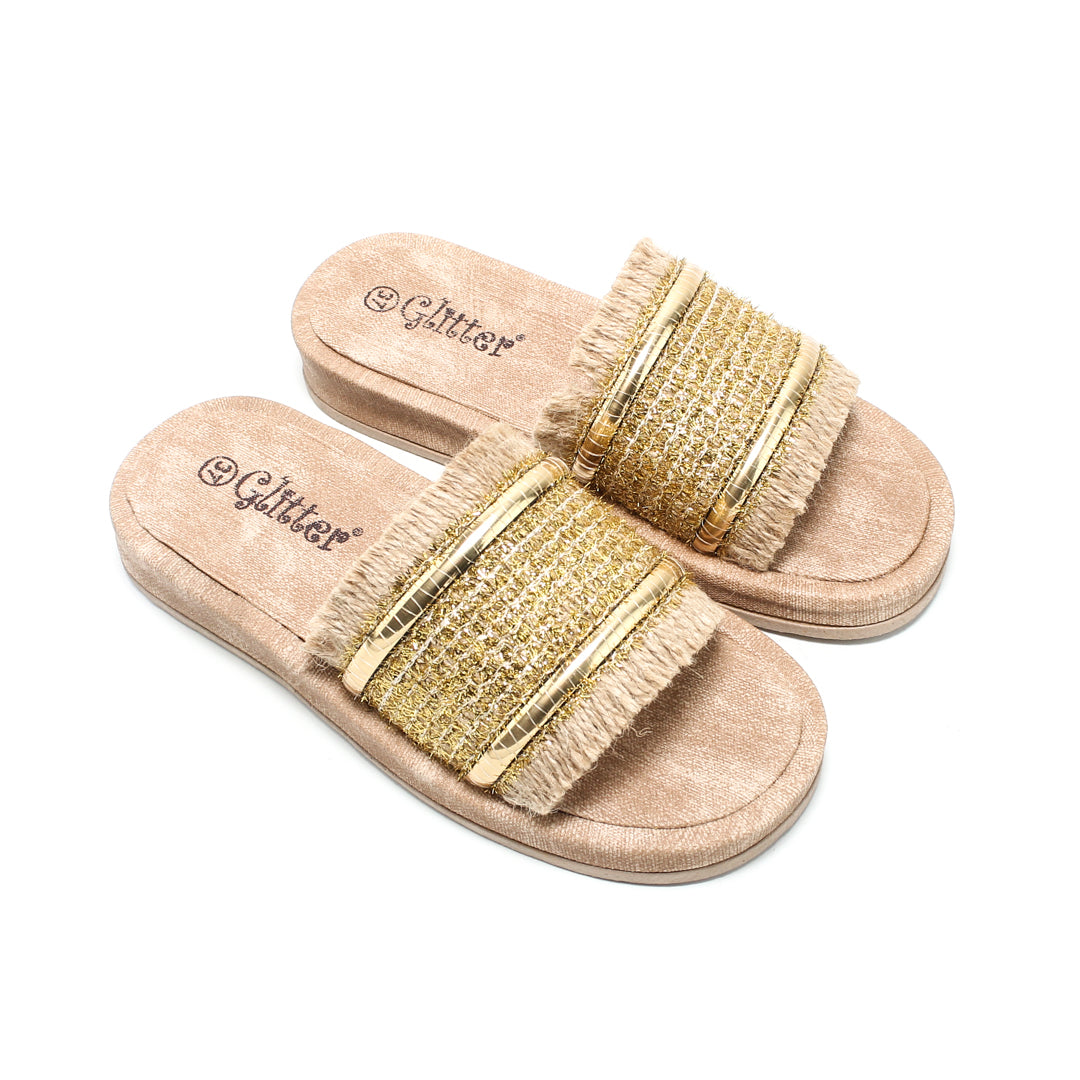 GSL370822 Glitter Women Slippers