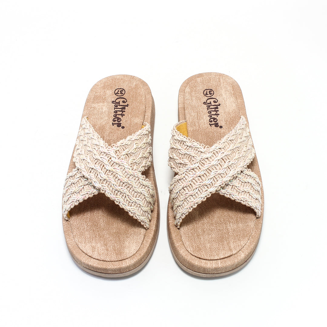GSL370844 Glitter Women Slippers