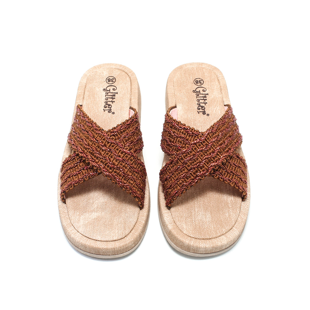 GSL370844 Glitter Women Slippers