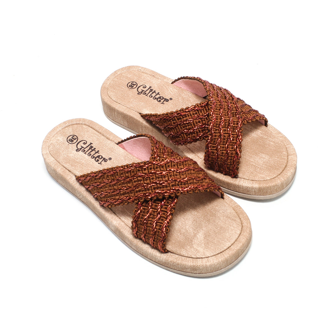 GSL370844 Glitter Women Slippers