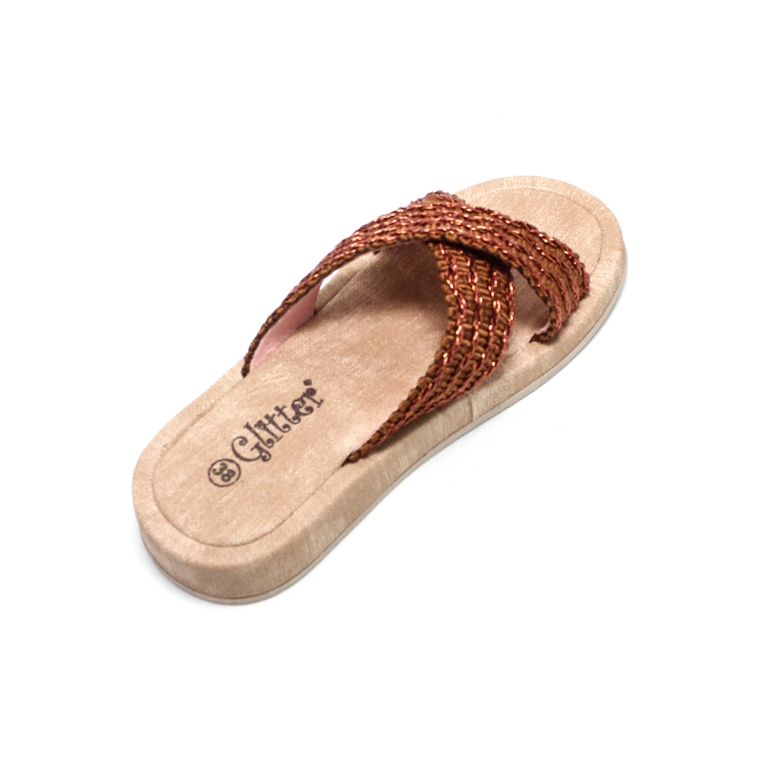 GSL370844 Glitter Women Slippers