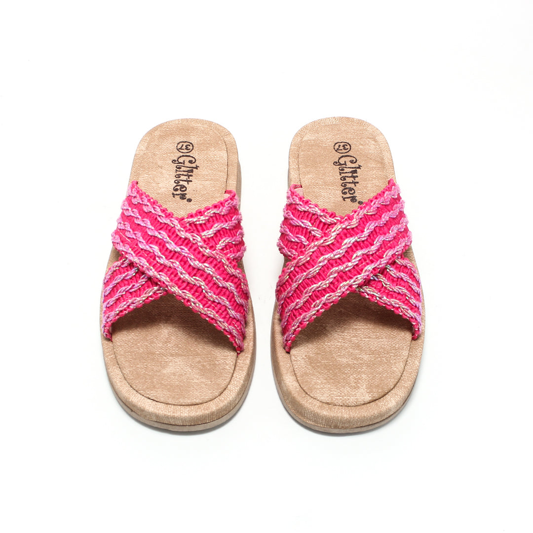GSL370844 Glitter Women Slippers