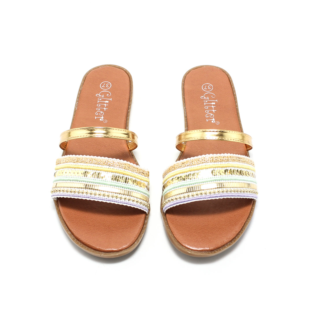 GSL370852 Glitter Women Slippers