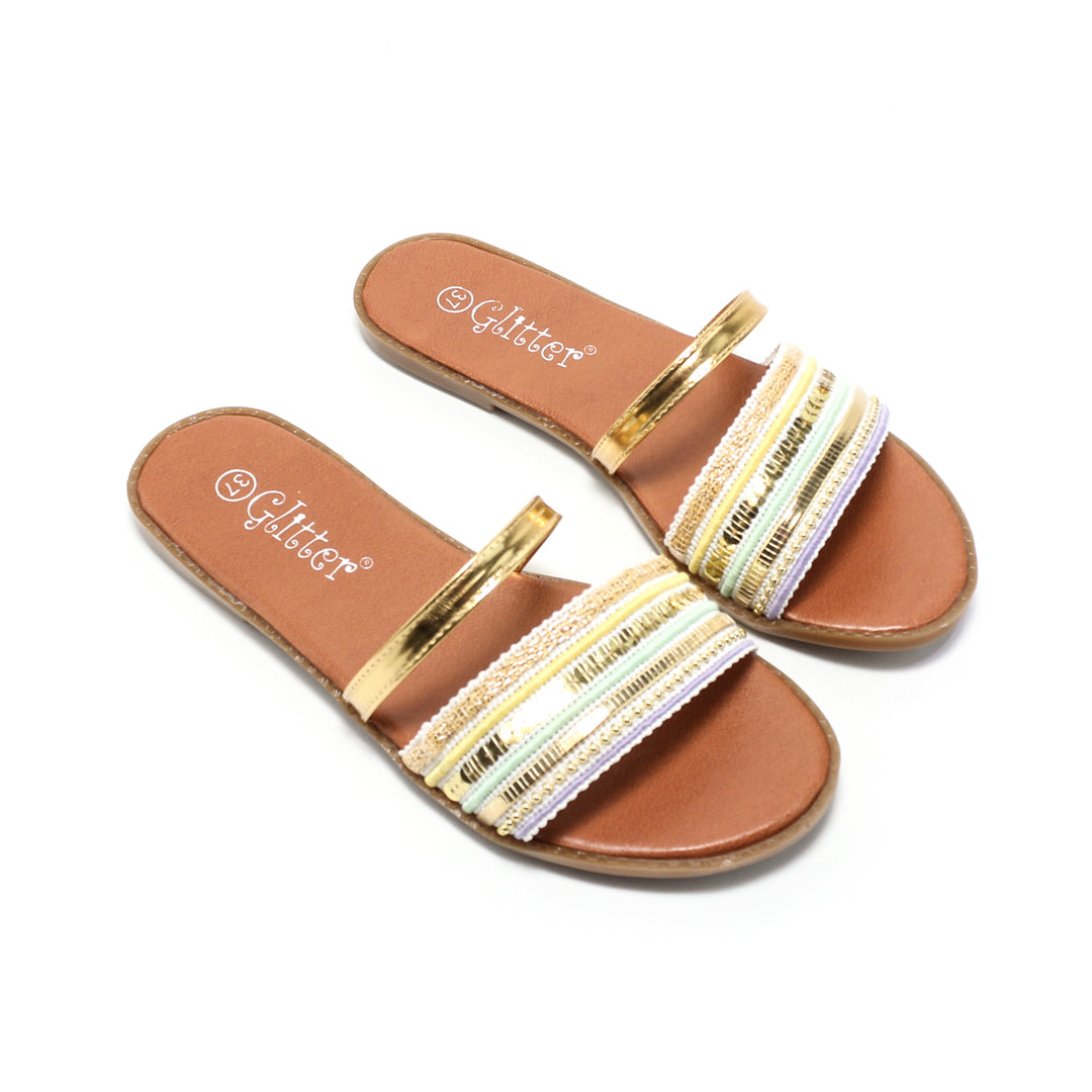 GSL370852 Glitter Women Slippers