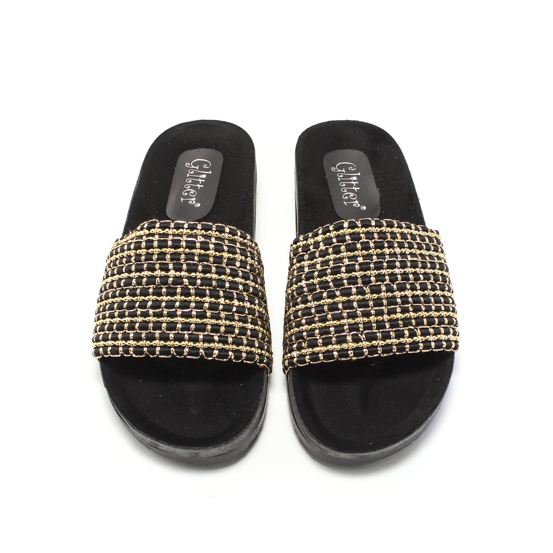 GSL370864 Glitter Women Slippers