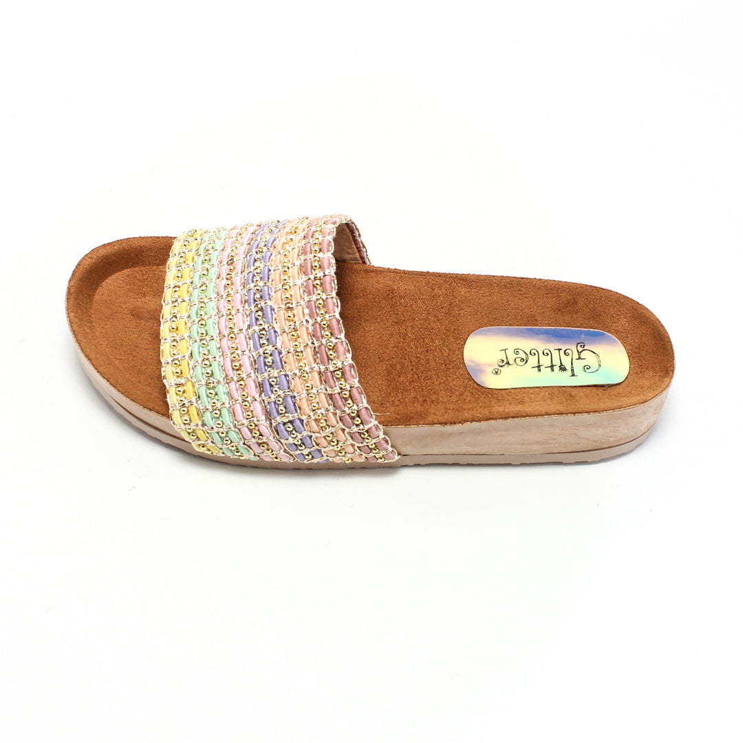 GSL370864 Glitter Women Slippers