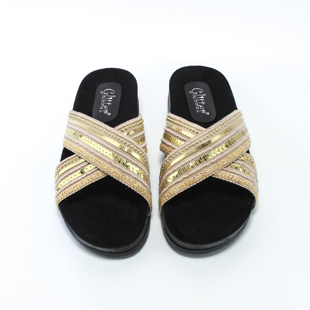GSL370873 Glitter Women Slippers