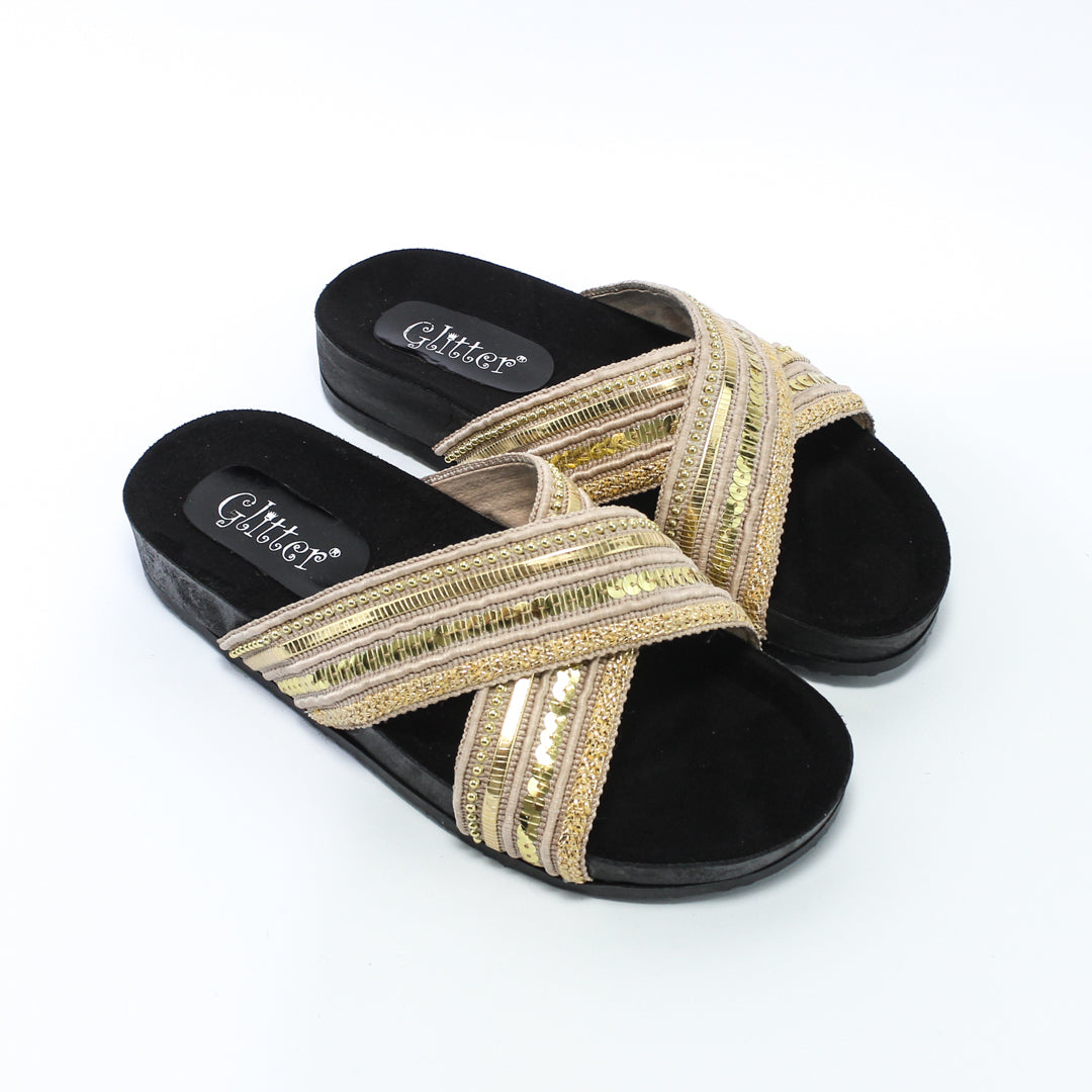 GSL370873 Glitter Women Slippers