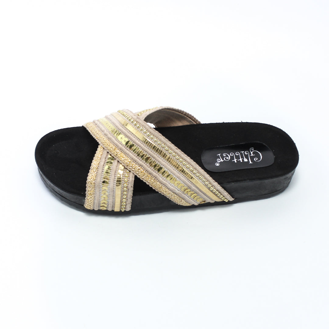 GSL370873 Glitter Women Slippers