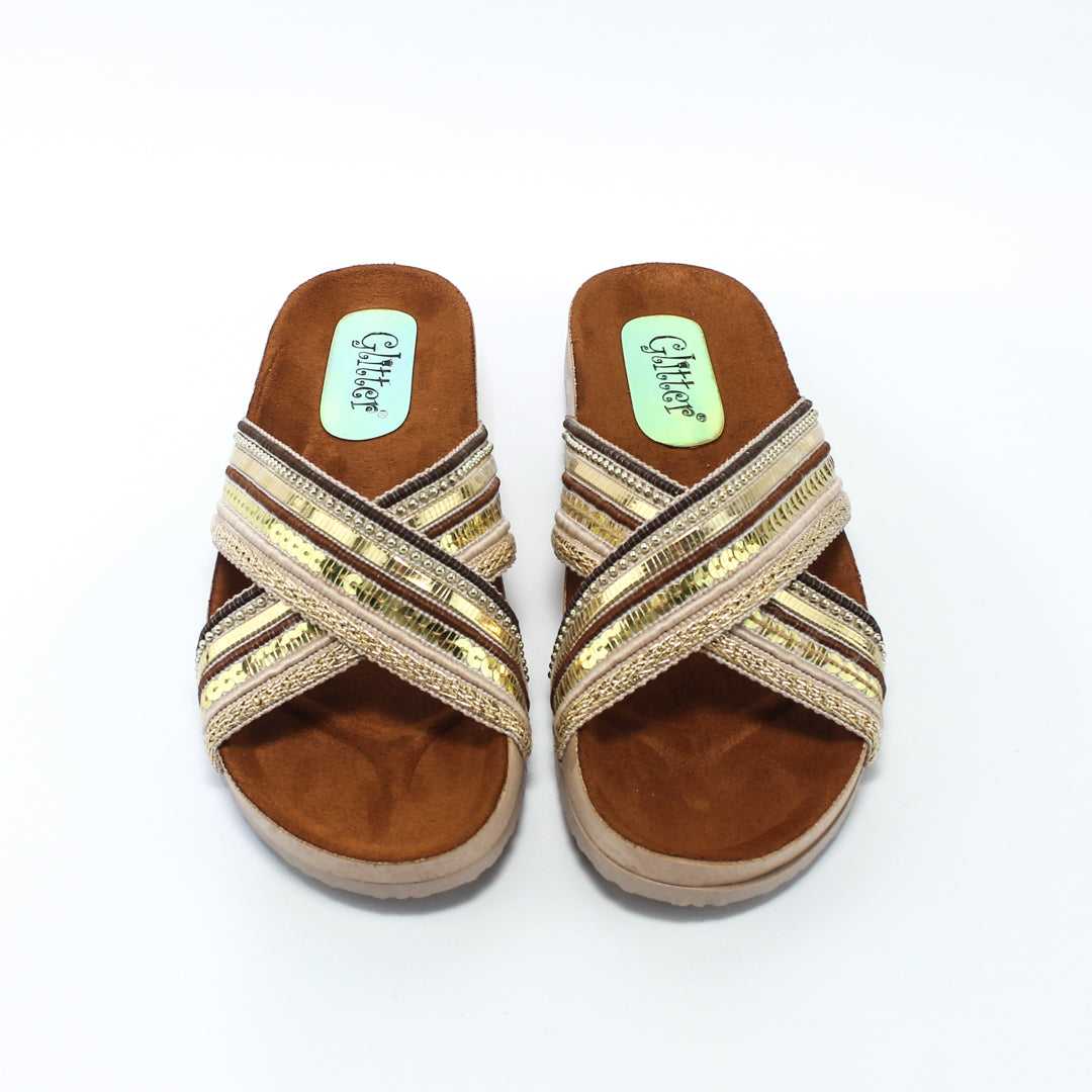 GSL370873 Glitter Women Slippers