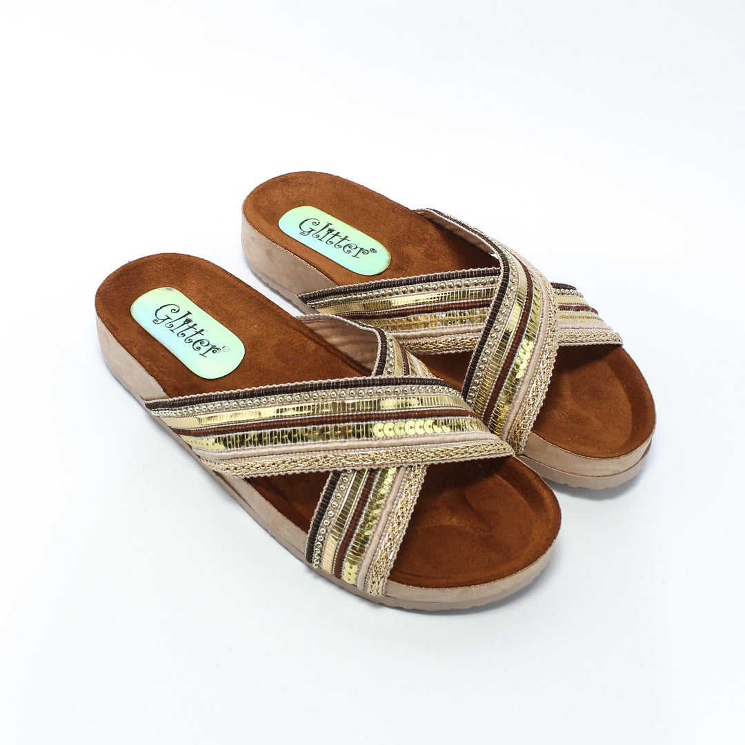 GSL370873 Glitter Women Slippers