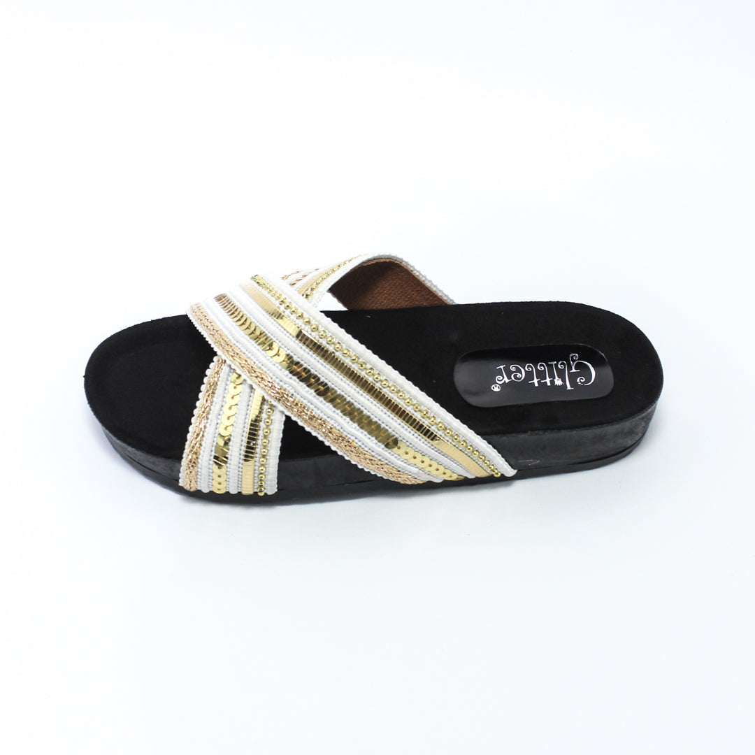 GSL370873 Glitter Women Slippers