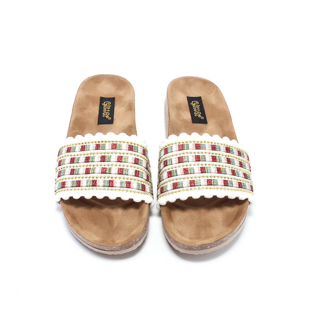 GSL370919 Glitter Women Slippers