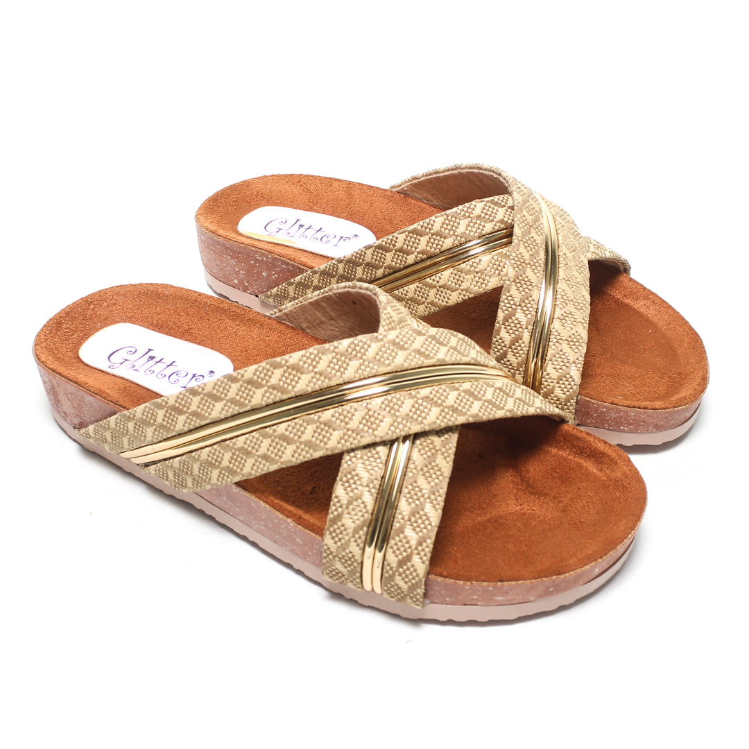 GSL371084 Glitter Women Slippers