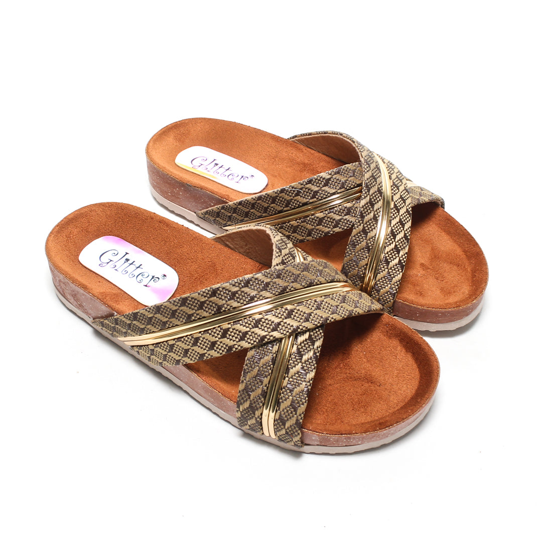 GSL371084 Glitter Women Slippers