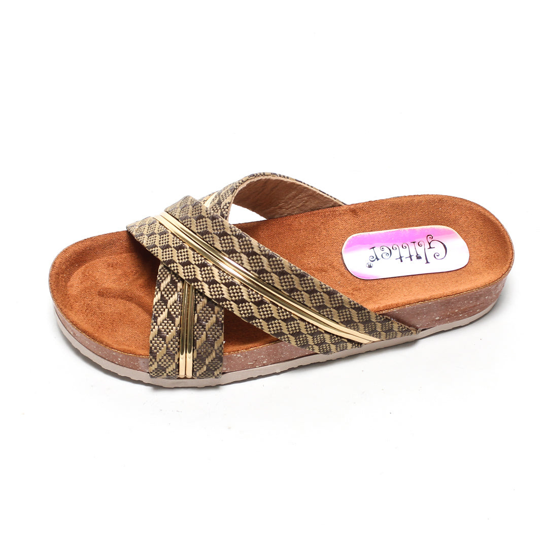 GSL371084 Glitter Women Slippers