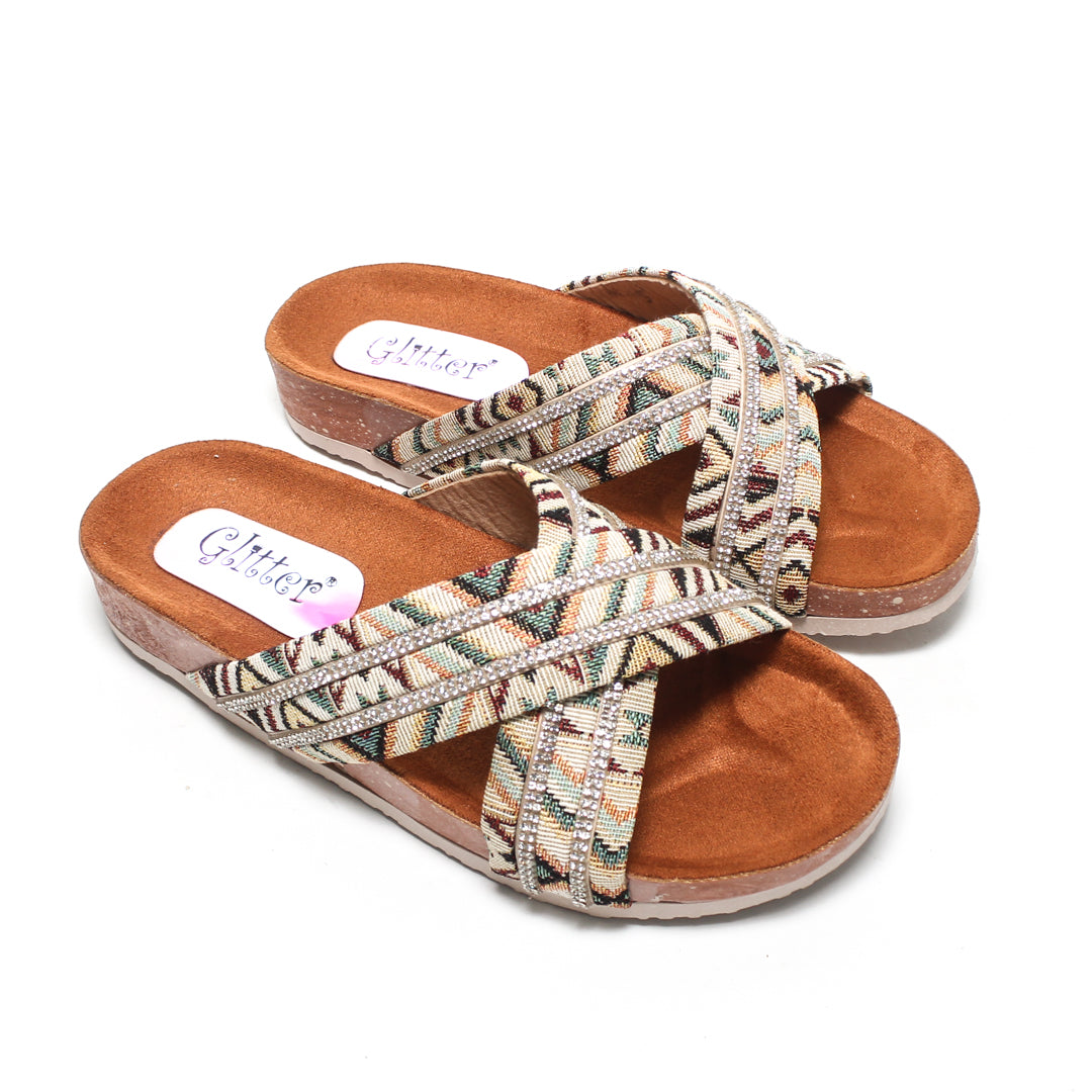 GSL371085 Glitter Women Slippers