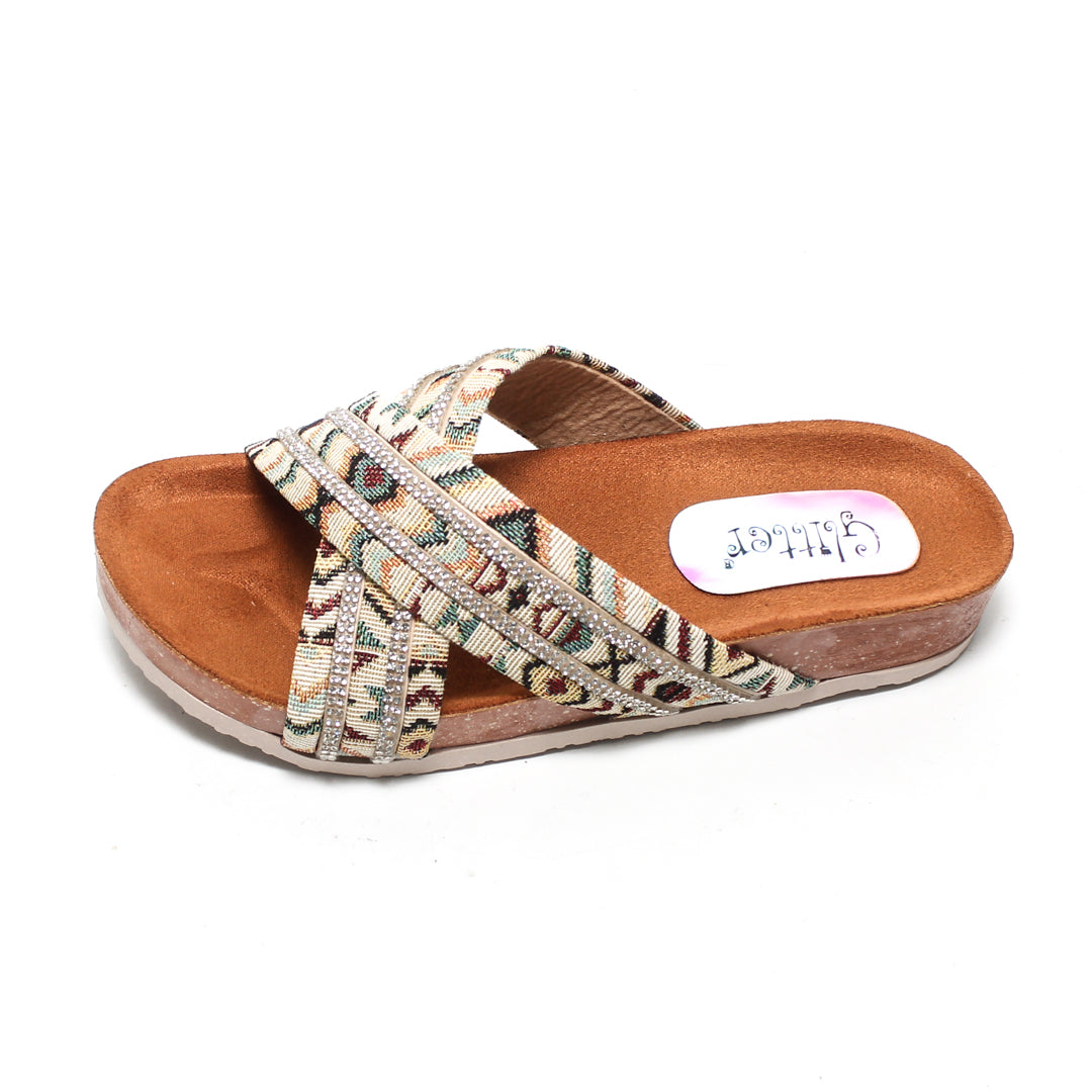 GSL371085 Glitter Women Slippers