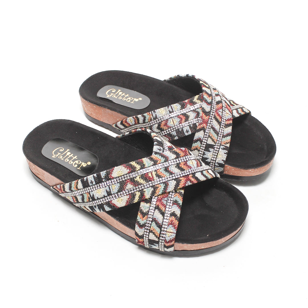 GSL371085 Glitter Women Slippers
