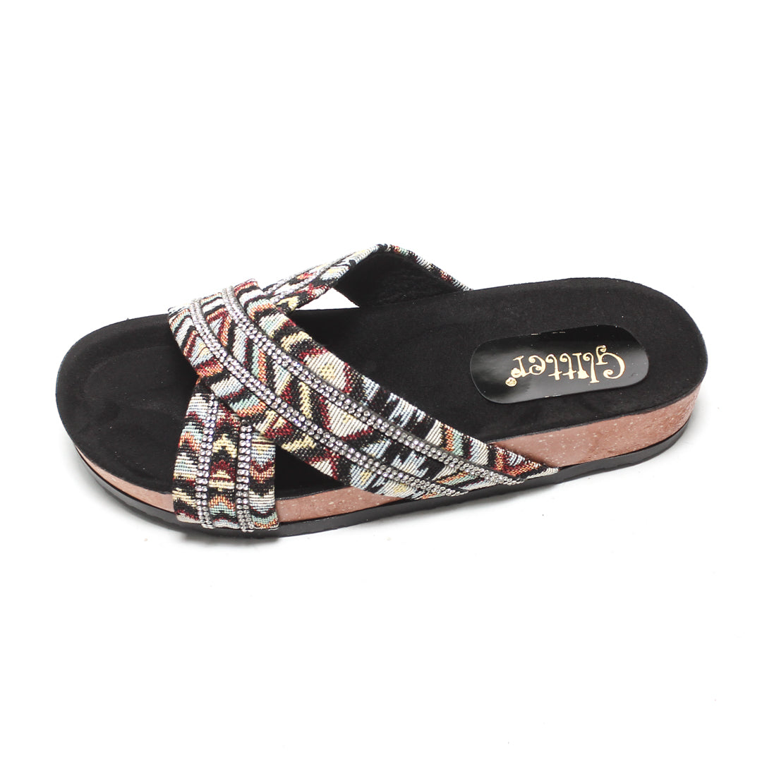 GSL371085 Glitter Women Slippers