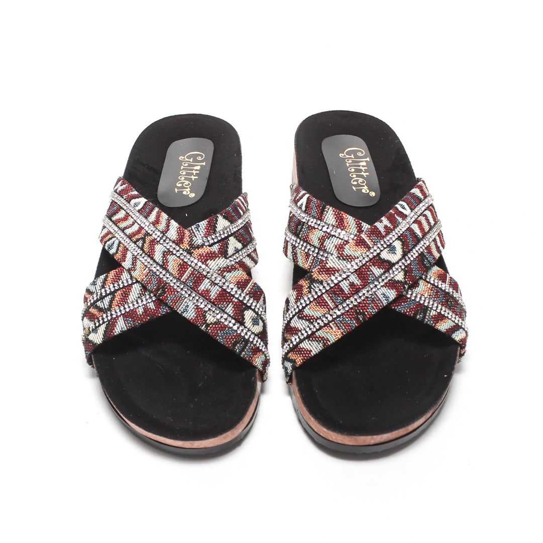 GSL371085 Glitter Women Slippers