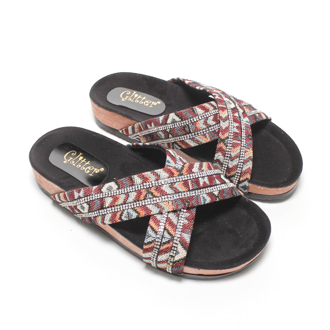 GSL371085 Glitter Women Slippers