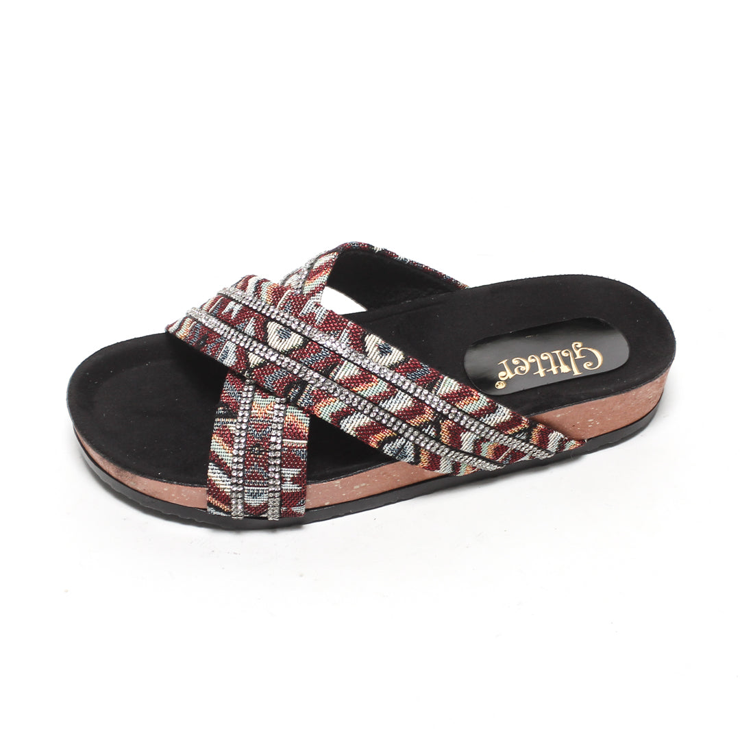 GSL371085 Glitter Women Slippers