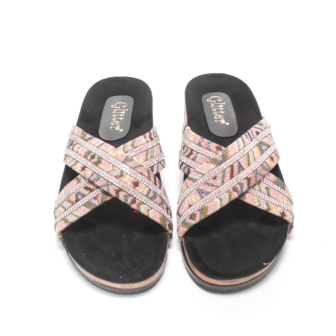 GSL371085 Glitter Women Slippers
