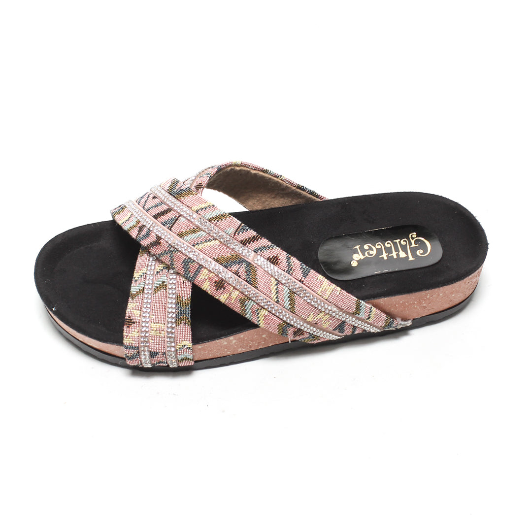 GSL371085 Glitter Women Slippers