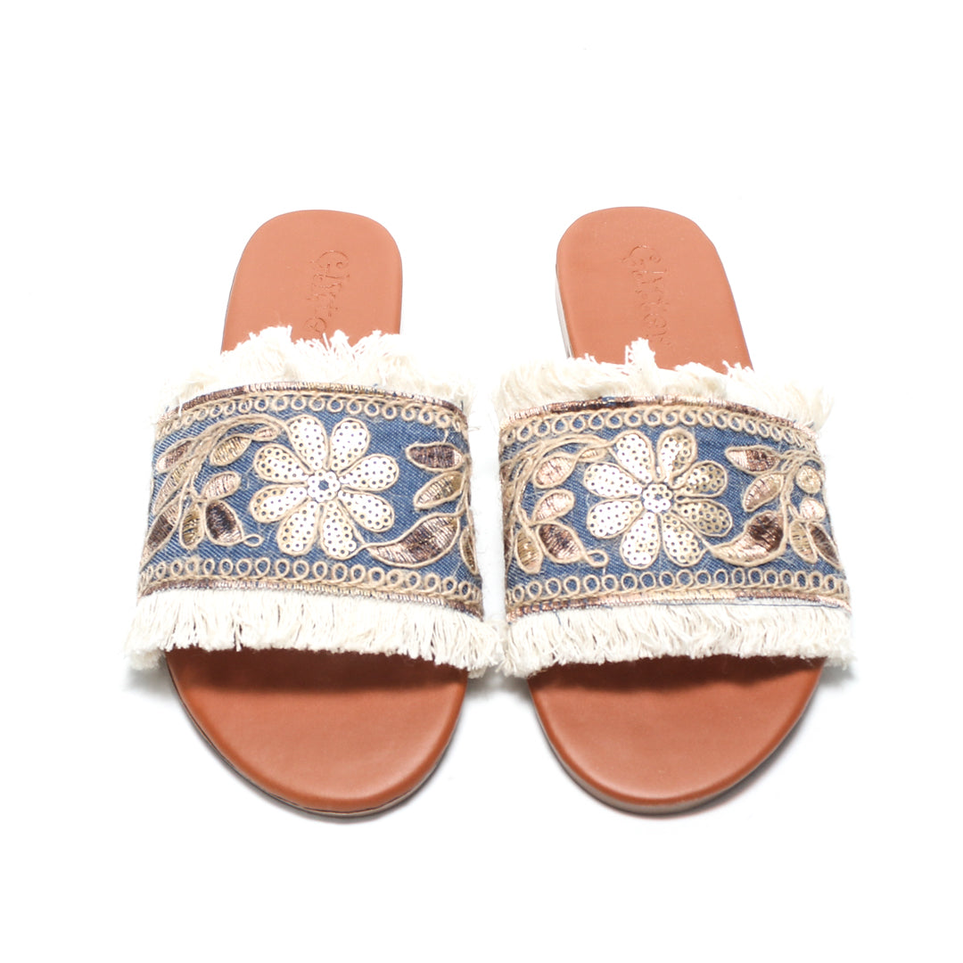 GSL371090 Glitter Women Slippers
