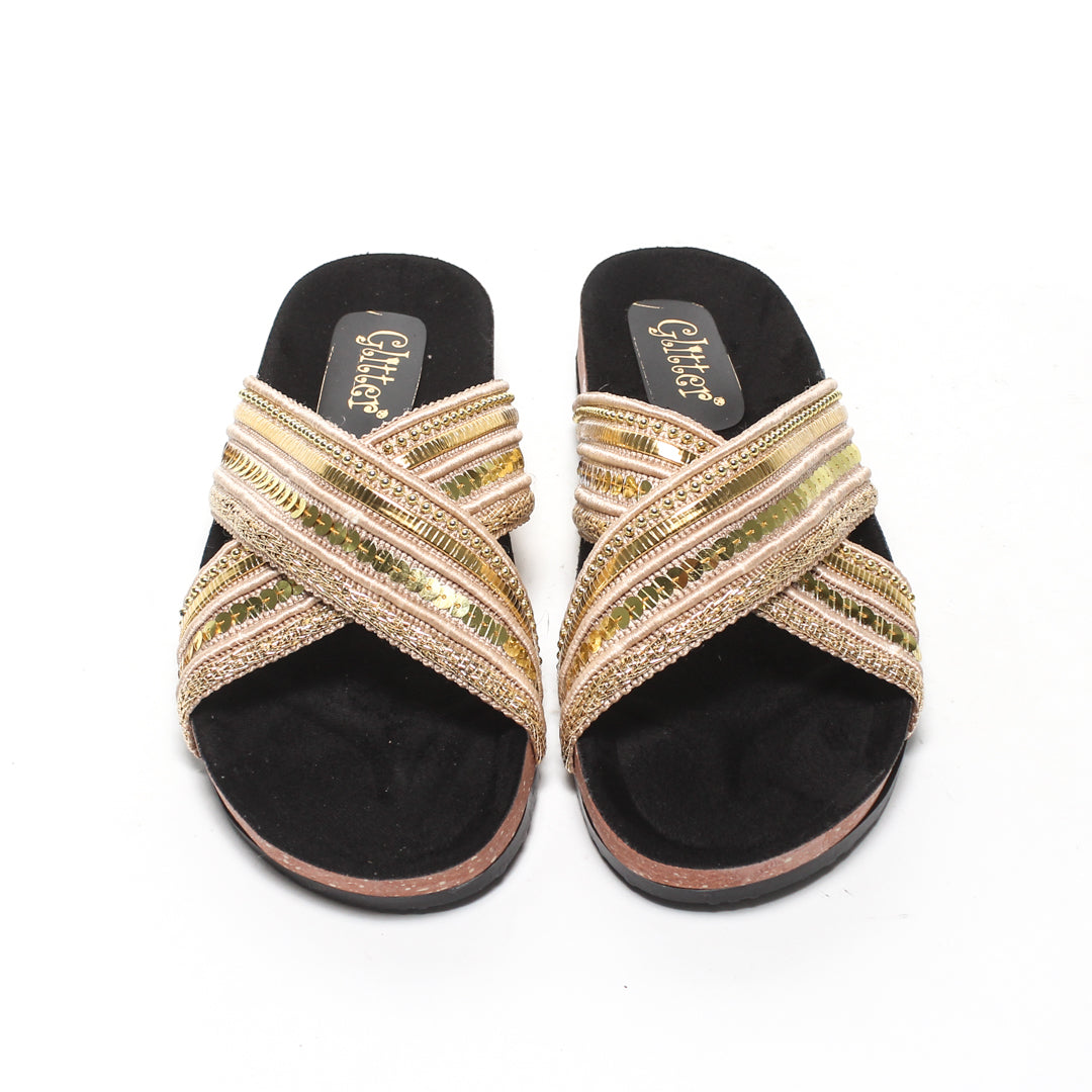 GSL371105 Glitter Women Slippers