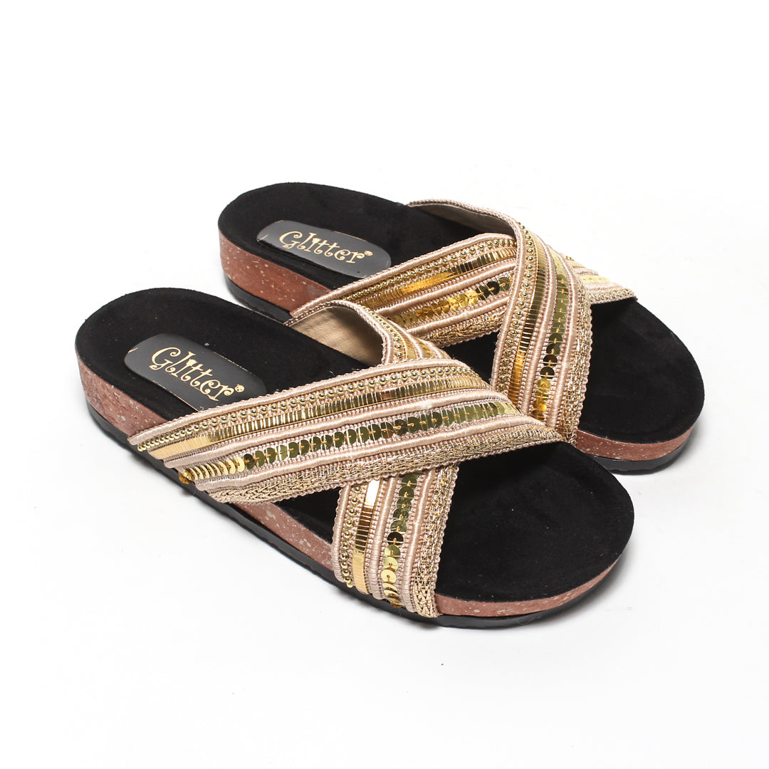GSL371105 Glitter Women Slippers