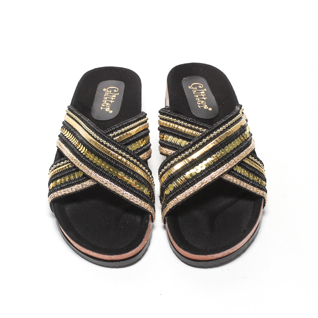 GSL371105 Glitter Women Slippers