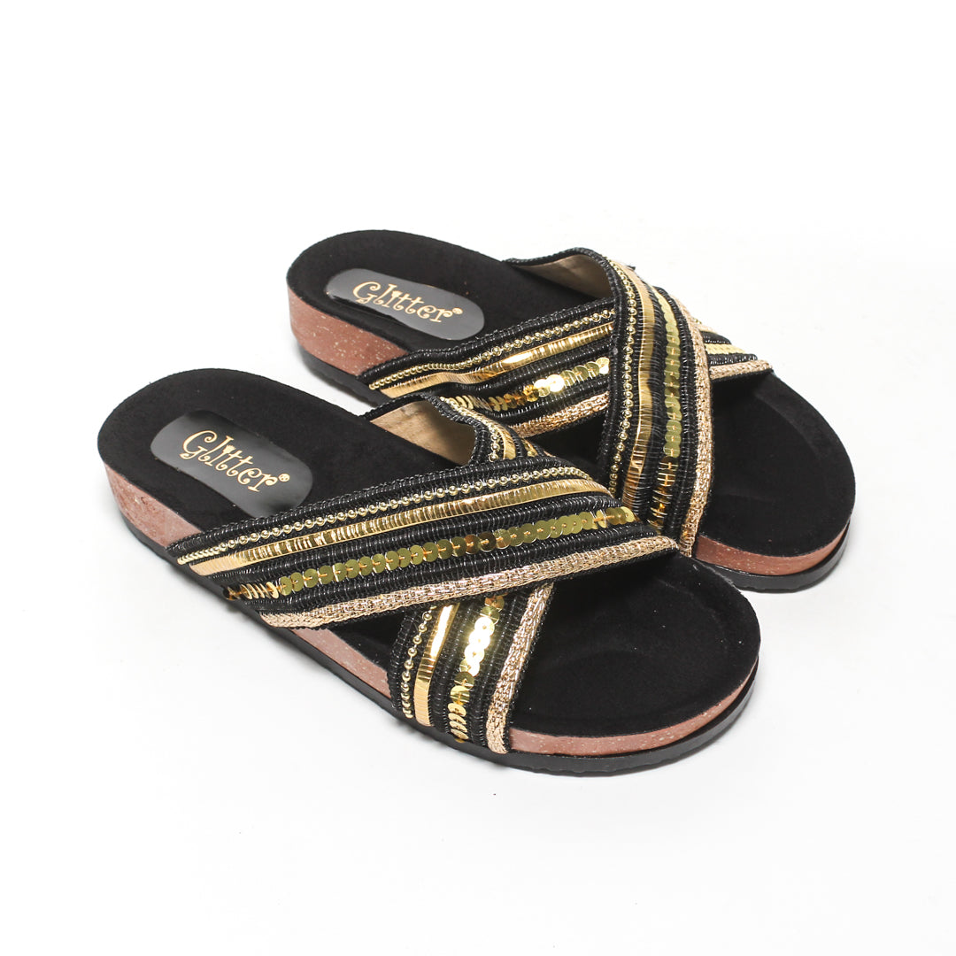 GSL371105 Glitter Women Slippers