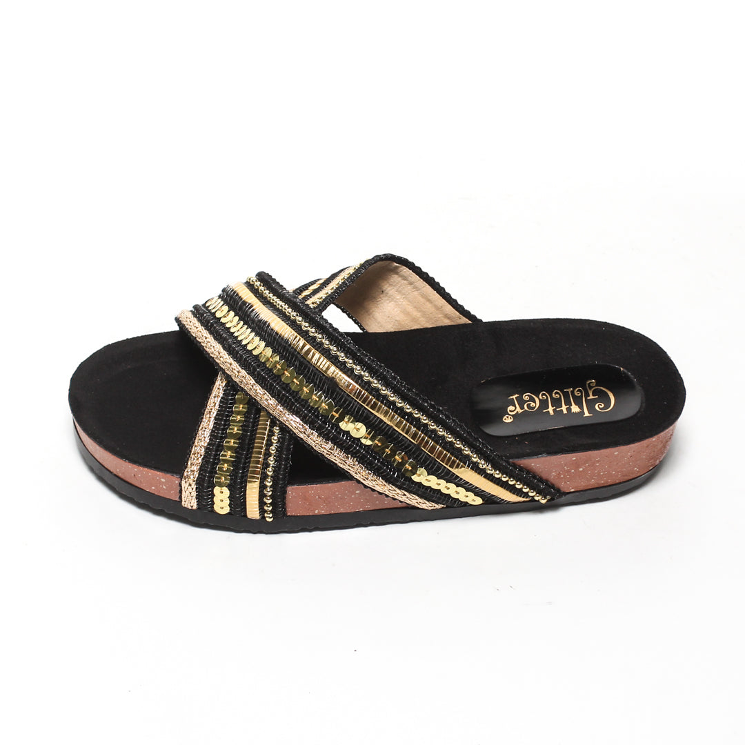 GSL371105 Glitter Women Slippers