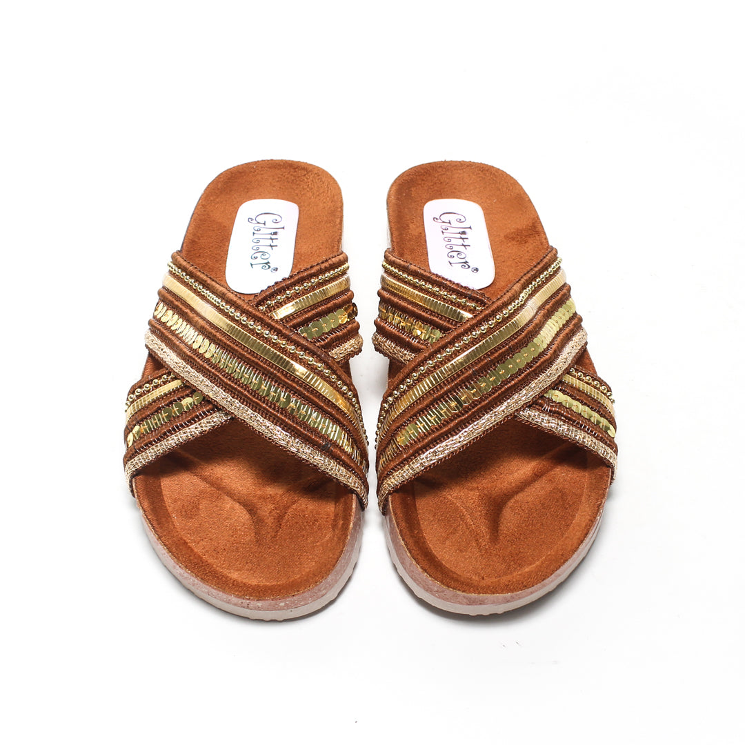 GSL371105 Glitter Women Slippers