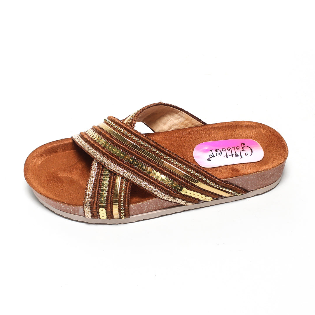 GSL371105 Glitter Women Slippers