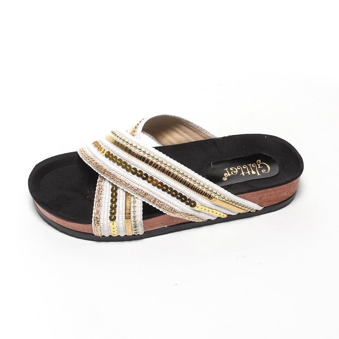 GSL371105 Glitter Women Slippers