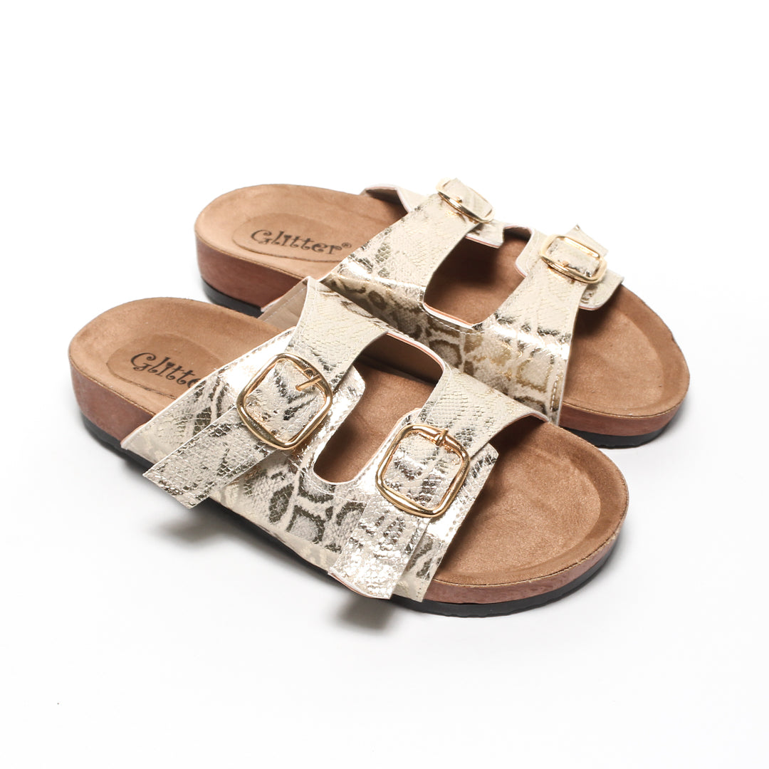 Wome Summer Belted Slippers