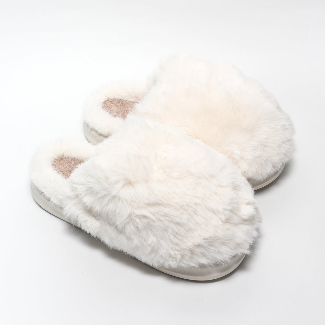 GHS360017 Glitter women Fur Slippers