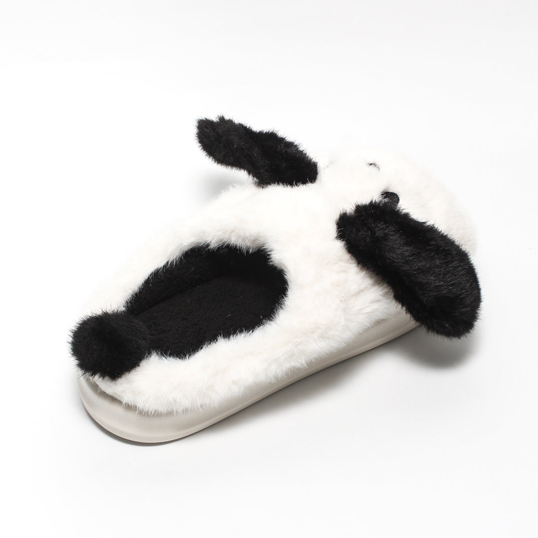 GHS360018 Glitter women Fur Slippers