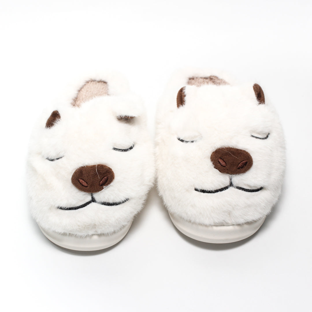 GHS360019 Glitter women Fur Slippers