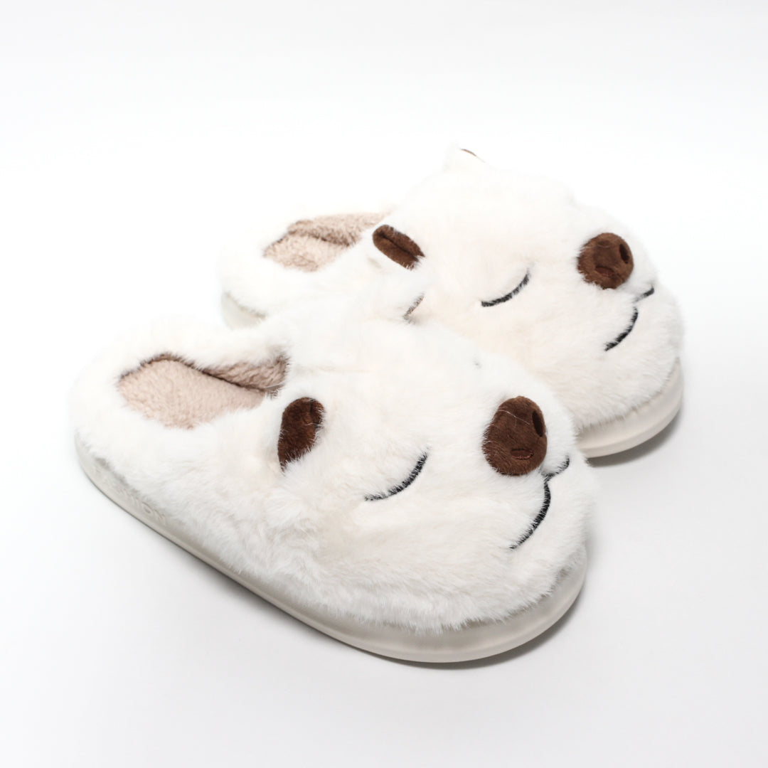 GHS360019 Glitter women Fur Slippers