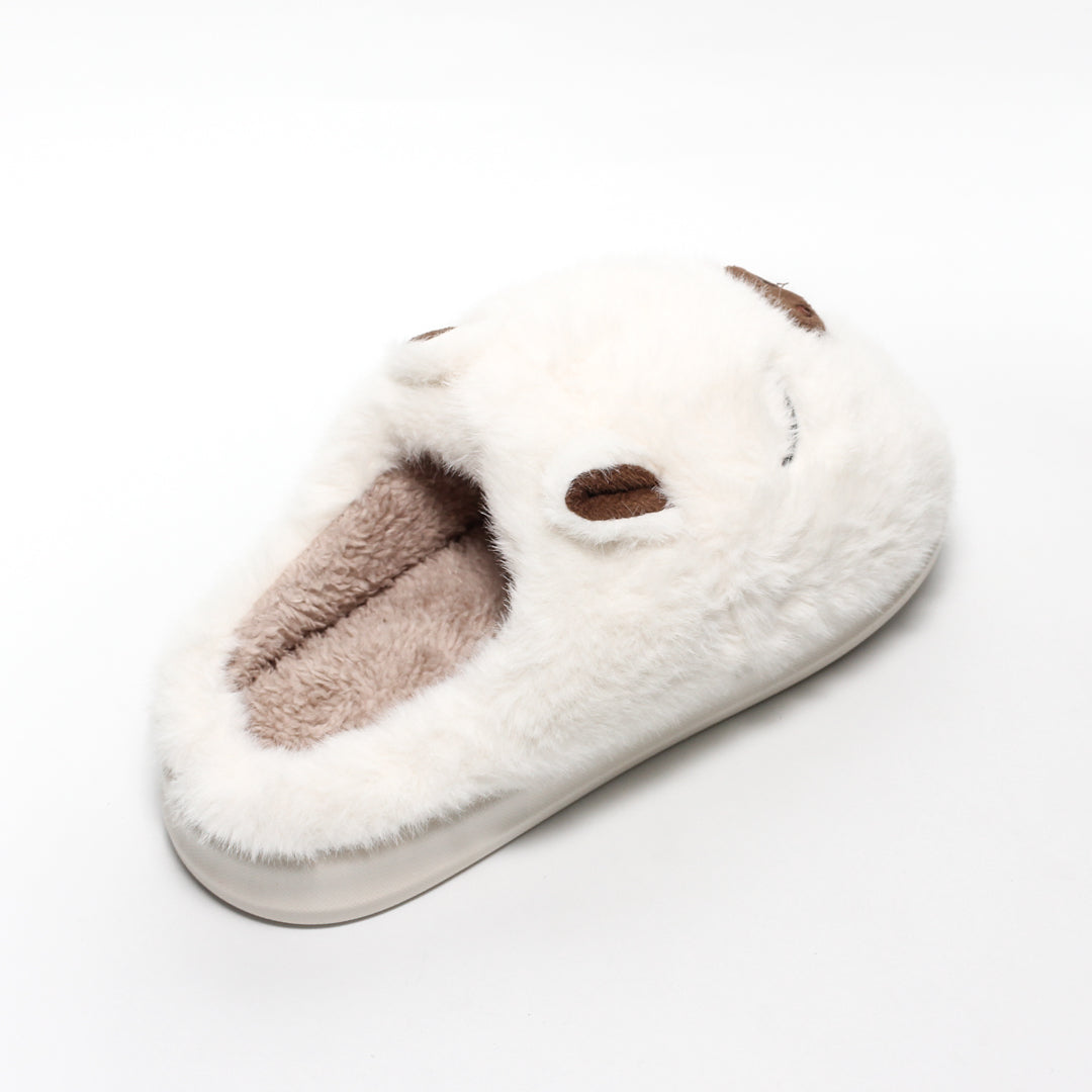 GHS360019 Glitter women Fur Slippers